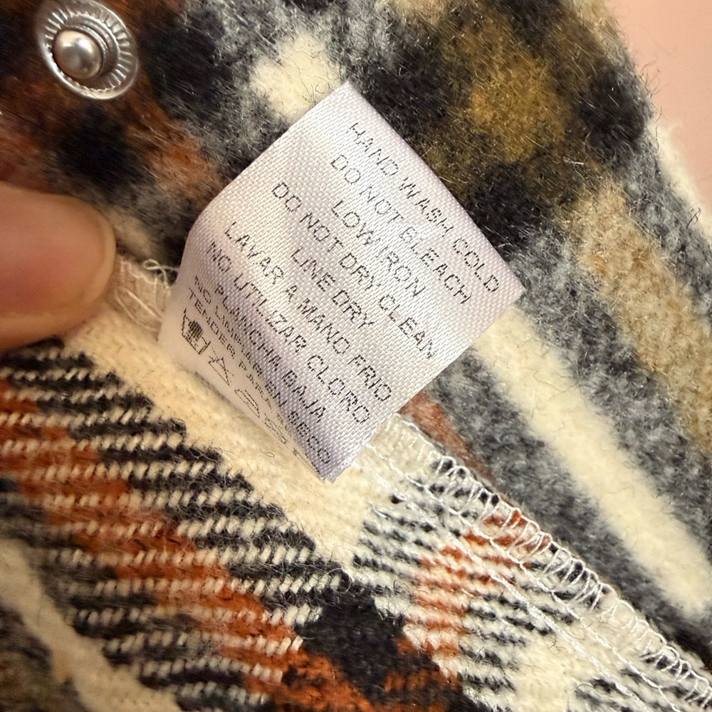 Plaid Button-Up Shacket - Picture 8 of 9